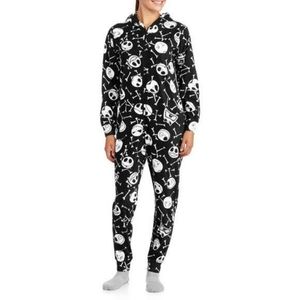 Disney Nightmare Before Christmas Onesie w/hood